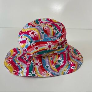 Baby Floral Pink Multicolor Summer Sun Hat